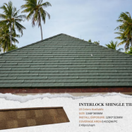 SGB008 - Interlocking Shingle Tile